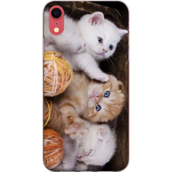 Kompatibelt Mobildeksel til Apple iPhone XR Katter