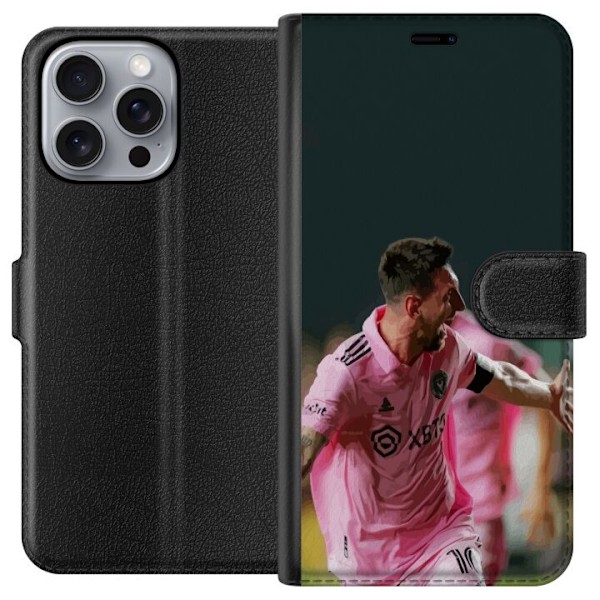 Apple iPhone 16 Pro Max Lommeboketui Lionel Messi