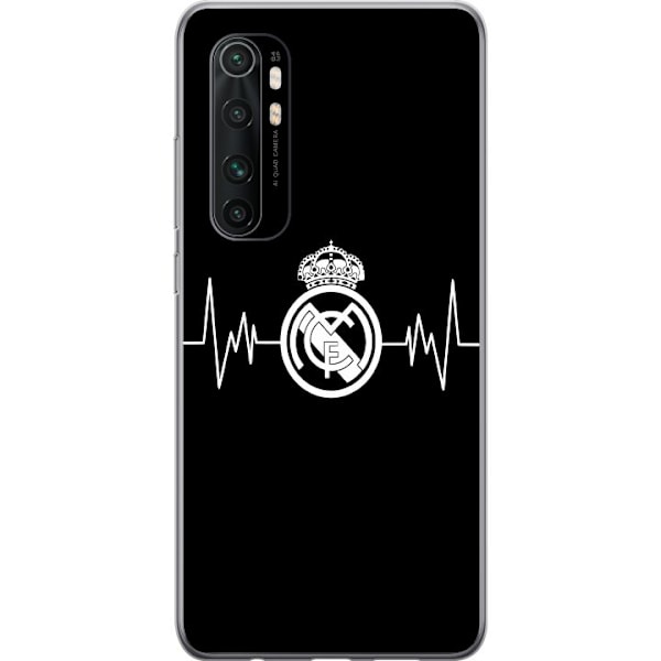 Xiaomi Mi Note 10 Lite Genomskinligt Skal Real Madrid CF