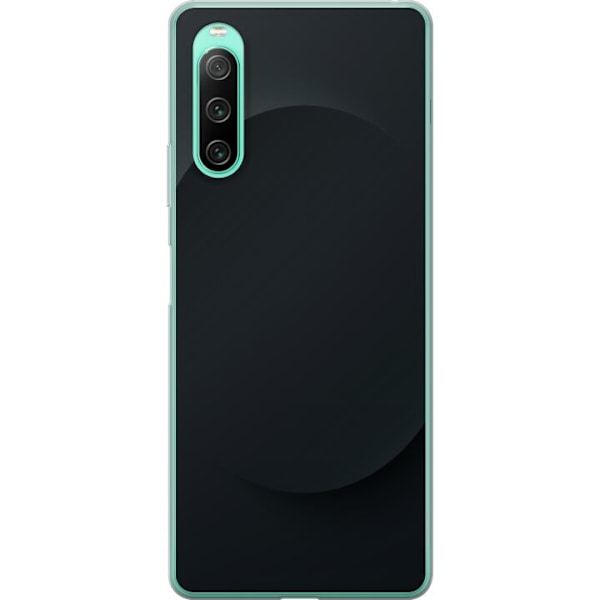 Sony Xperia 10 IV Cover / Mobilcover - Sort prik