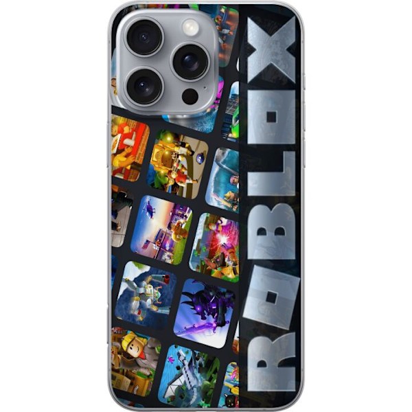 Apple iPhone 16 Pro Max Gennemsigtig cover Roblox