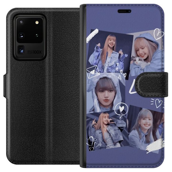 Samsung Galaxy S20 Ultra Tegnebogsetui Lisa Blackpink – Aest