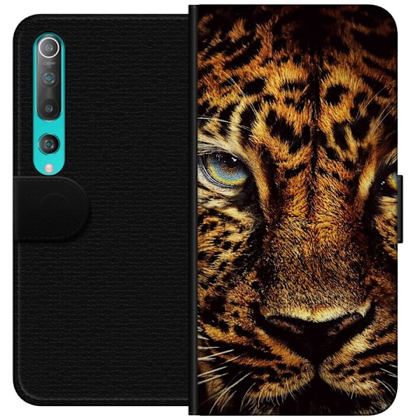 Xiaomi Mi 10 5G Tegnebogsetui leopard