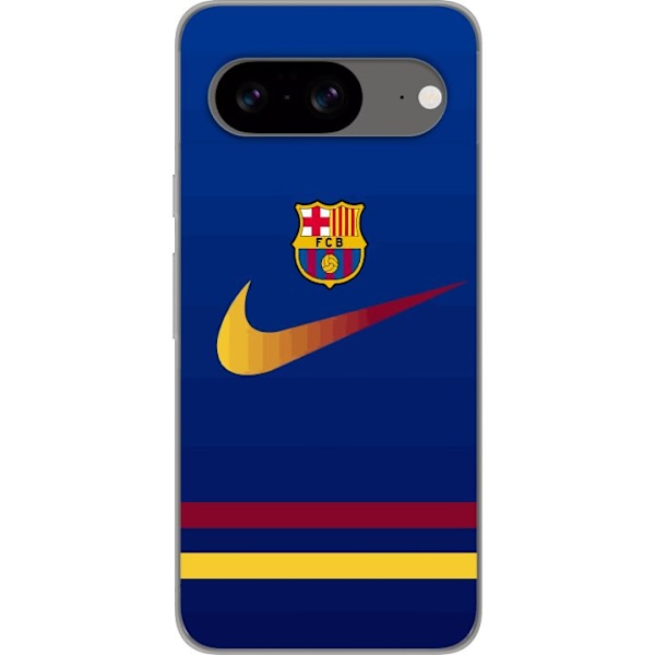 Google Pixel 8 Läpinäkyvä kuori FC Barcelona