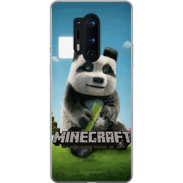 OnePlus 8 Pro Läpinäkyvä kuori A Minecraft Movie