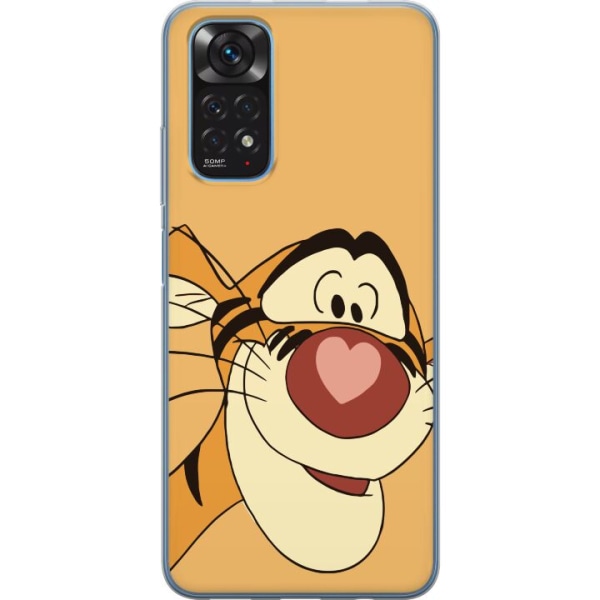 Xiaomi Redmi Note 11S Gjennomsiktig deksel Tiger