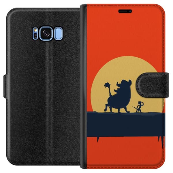 Kompatibelt Plånboksfodral till Samsung Galaxy S8 Hakuna Matata