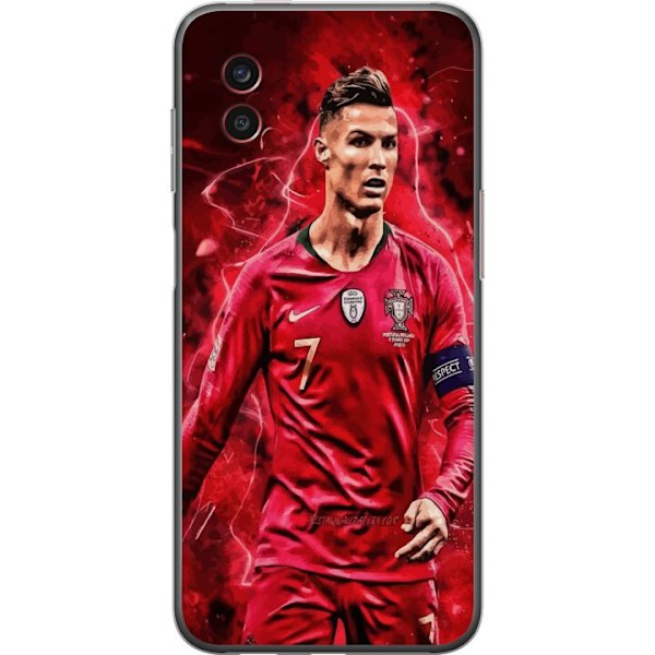 Samsung Galaxy Xcover6 Pro Genomskinligt Skal Ronaldo Skills