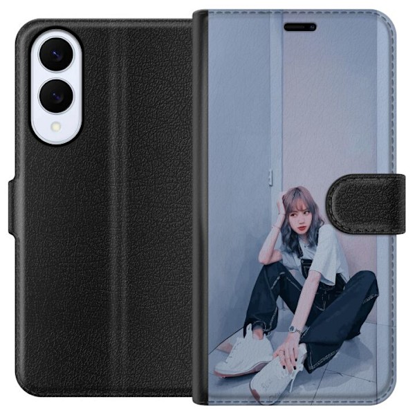 Samsung Galaxy S25 Edge Tegnebogsetui Lisa from Blackpink – K-pop Style Icon