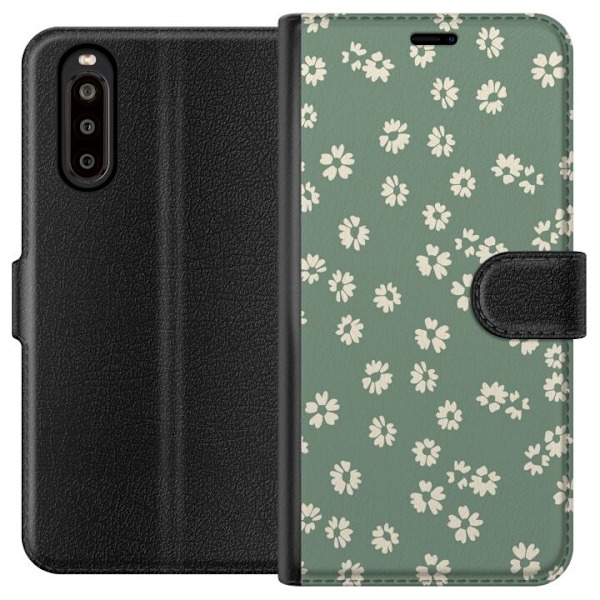 Sony Xperia 10 II Plånboksfodral Blomsterdröm – färgglatt blommönster