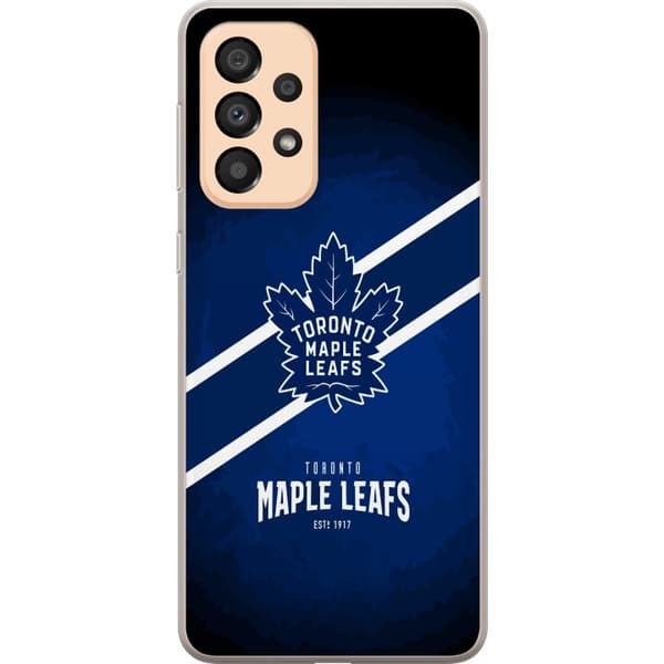 Kompatibel Mobilcover til Samsung Galaxy A33 5G Toronto Maple Leafs (NHL)