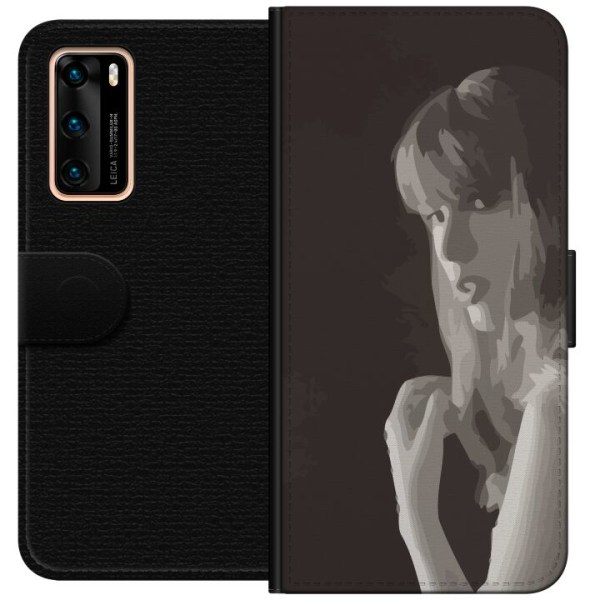 Huawei P40 Tegnebogsetui Taylor Swift