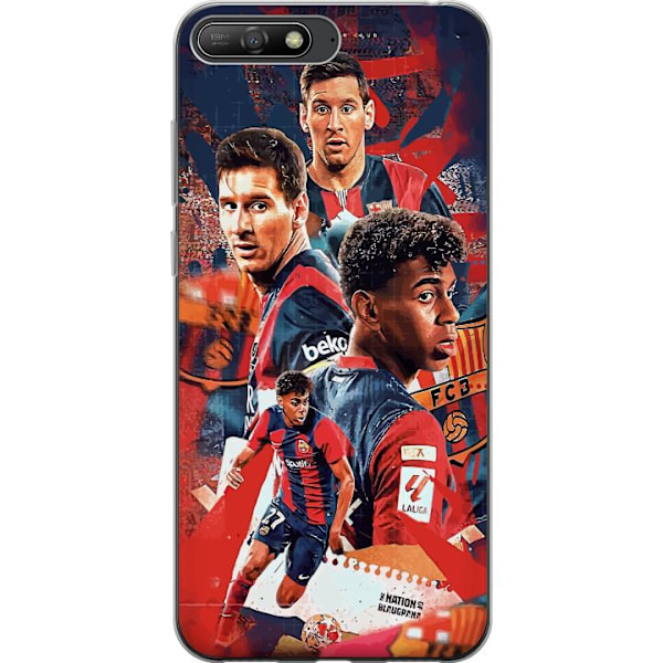 Huawei Y6 (2018) Gennemsigtig cover Yamal Lamine x Messi