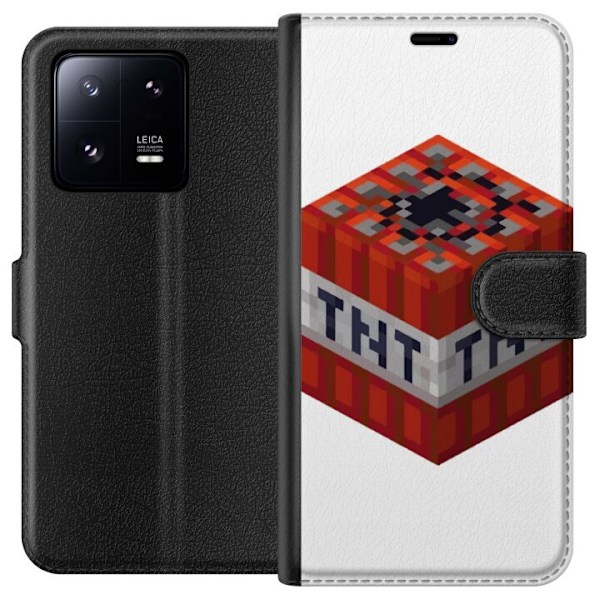 Xiaomi 13 Pro Tegnebogsetui Minecraft TNT
