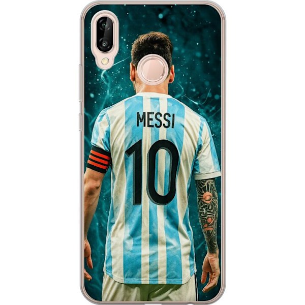 Huawei P20 lite Gennemsigtig cover Messi