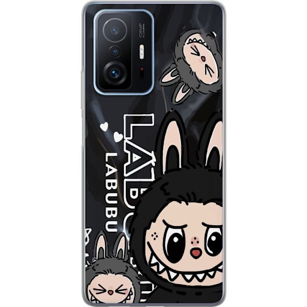 Xiaomi 11T Pro Gennemsigtig cover <nl>Labubu Black Energy - So