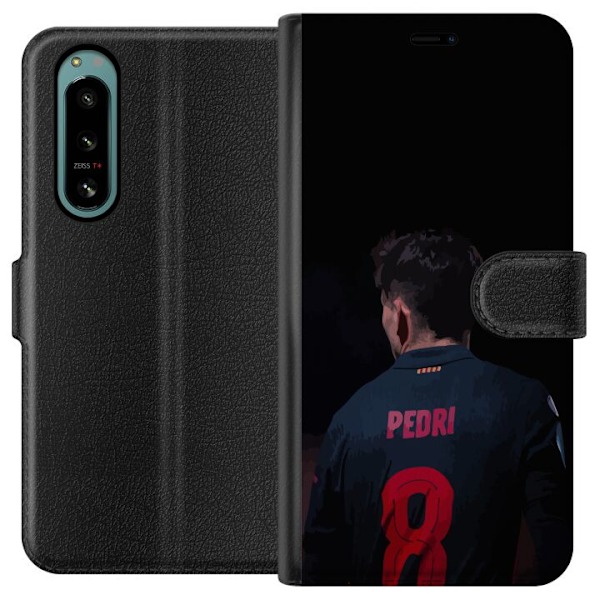 Sony Xperia 5 IV Lommeboketui Pedri FC Barcelona Fotball Spans