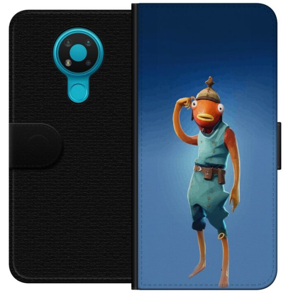 Nokia 3.4 Plånboksfodral Fortnite - Fishstick