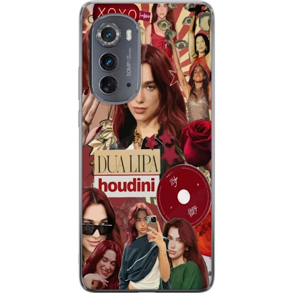 Motorola Edge (2022) Läpinäkyvä kuori Dua Lipa – Fashion & Style Edit
