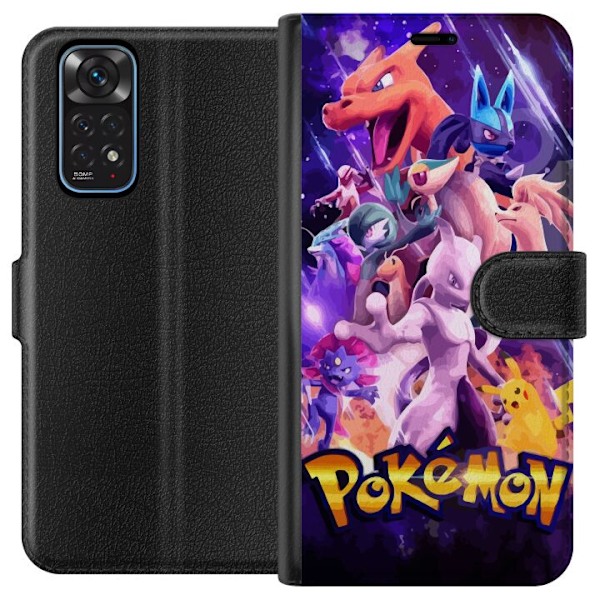 Xiaomi Redmi Note 11 Plånboksfodral Pokemon