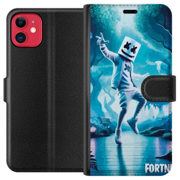 Kompatibel Tegnebogsetui til Apple iPhone 11 Marshmallow Danser