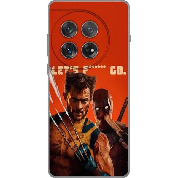 OnePlus 12 Gennemsigtig cover Deadpool & Wolverine