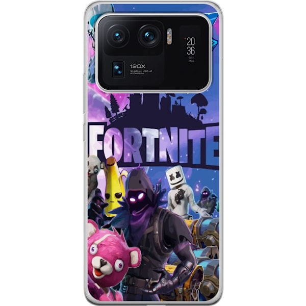 Xiaomi Mi 11 Ultra Genomskinligt Skal Fortnite