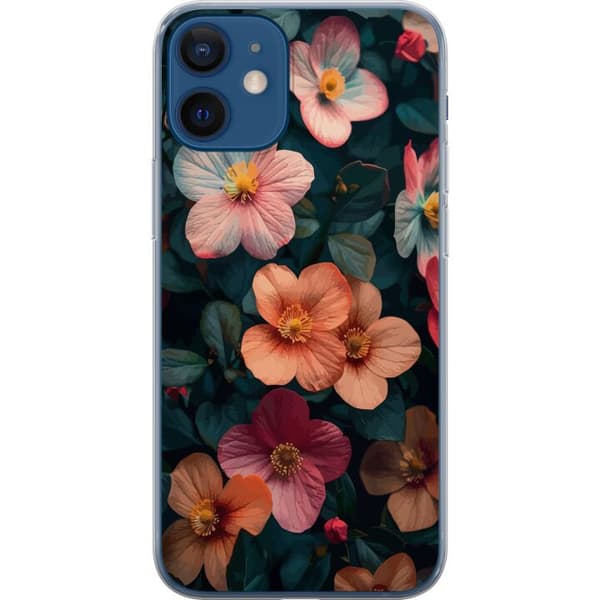 Kompatibelt Mobilskal till Apple iPhone 12 mini Blommor