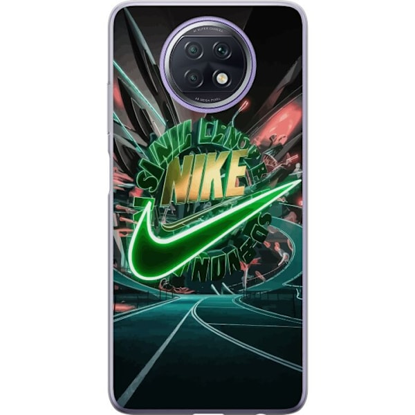 Xiaomi Redmi Note 9T Läpinäkyvä kuori Nike