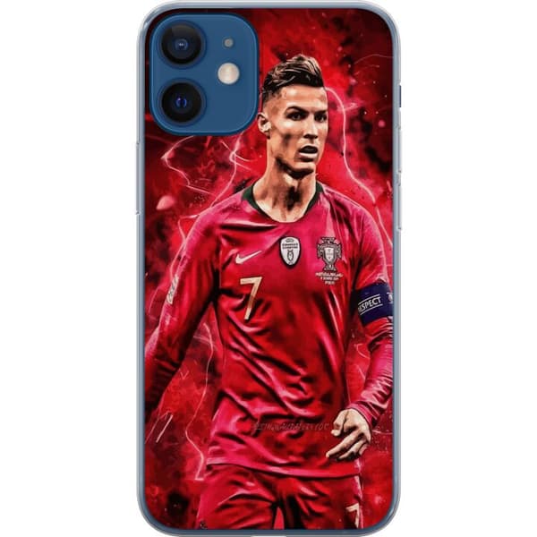 Kompatibelt Mobildeksel til Apple iPhone 12 mini Ronaldo Ferdigheter - CR7 Design for Ekte Supportere