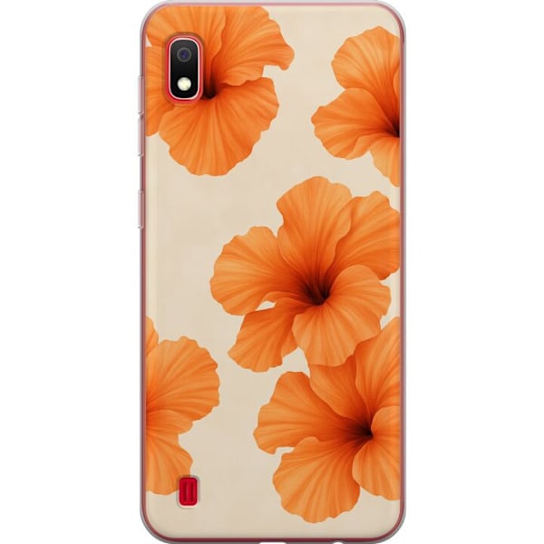Samsung Galaxy A10 Gennemsigtig cover Papaya Punch
