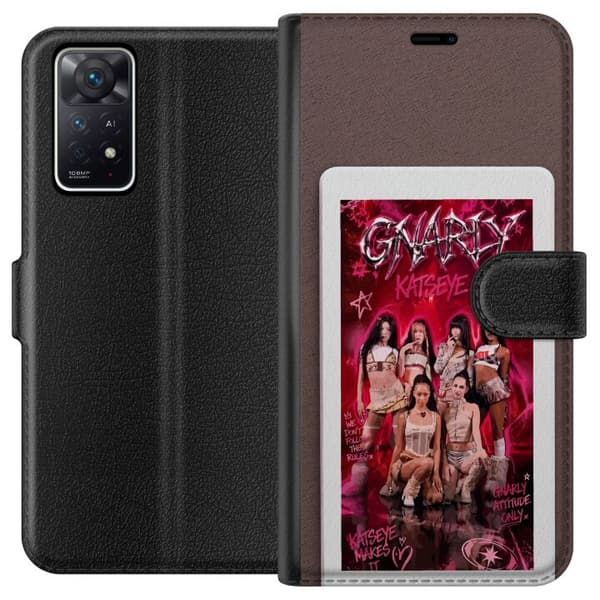 Kompatibel Tegnebogsetui til Xiaomi Redmi Note 11 Pro 5G KATSEYE pink