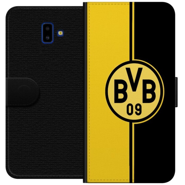 Samsung Galaxy J6+ Lommeboketui Borussia Dortmund