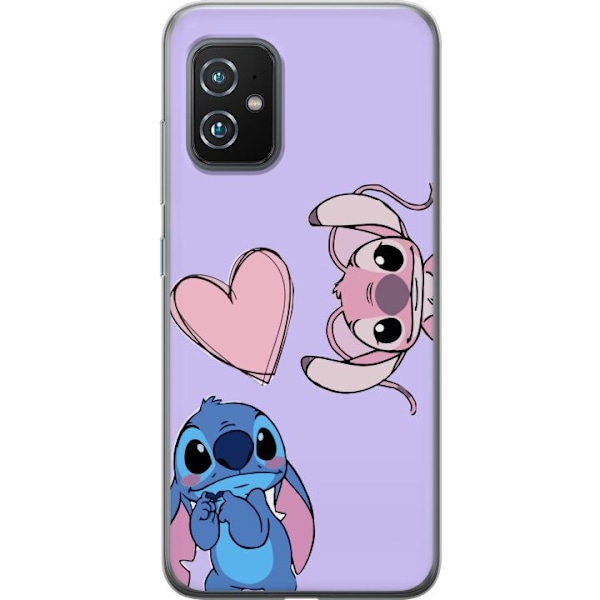 Asus Zenfone 8 Läpinäkyvä kuori Stitch Mode