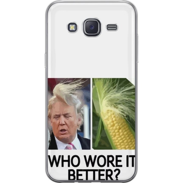 Samsung Galaxy J5 Läpinäkyvä kuori Trump