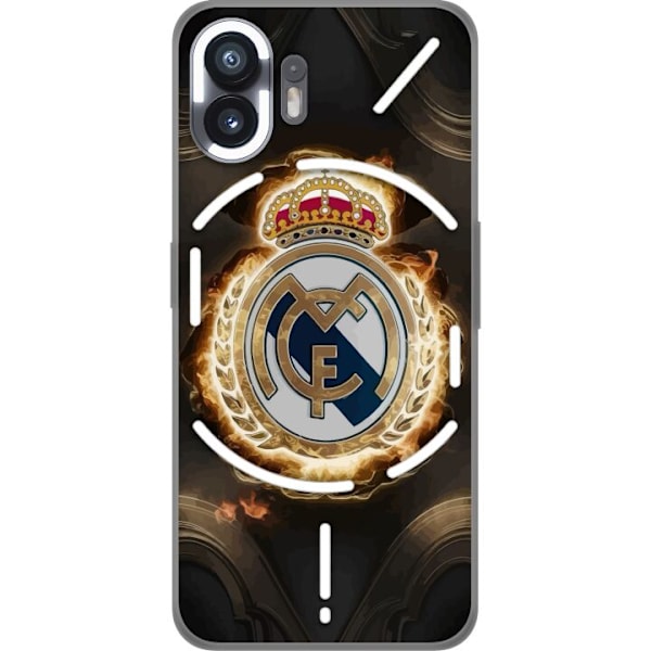 Nothing Phone (2) Gennemsigtig cover Real Madrid