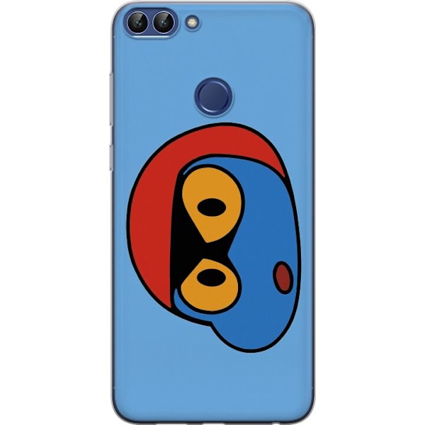 Huawei P smart Läpinäkyvä kuori Bold Bot Head