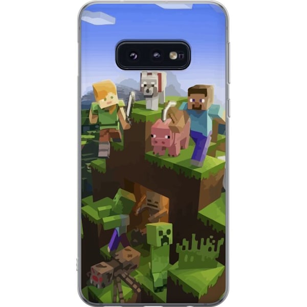 Samsung Galaxy S10e Cover / Mobilcover - MineCraft