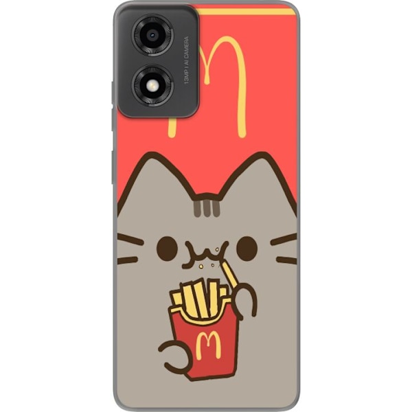 Motorola Moto E14 Gjennomsiktig deksel Mc D Kawaii