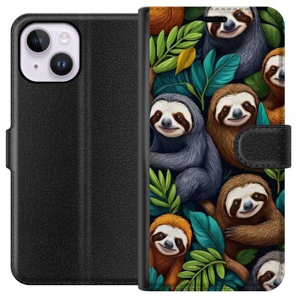 Apple iPhone 15 Plus Lommeboketui Sengångarstil - avslappet m