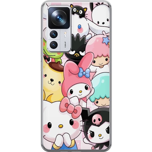 Xiaomi 12T Genomskinligt Skal Kawaii Sanrio Crew