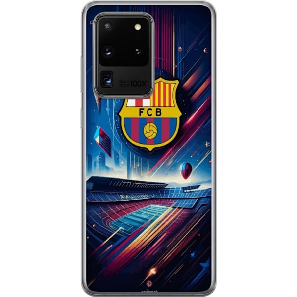 Samsung Galaxy S20 Ultra Gjennomsiktig deksel FC Barcelona