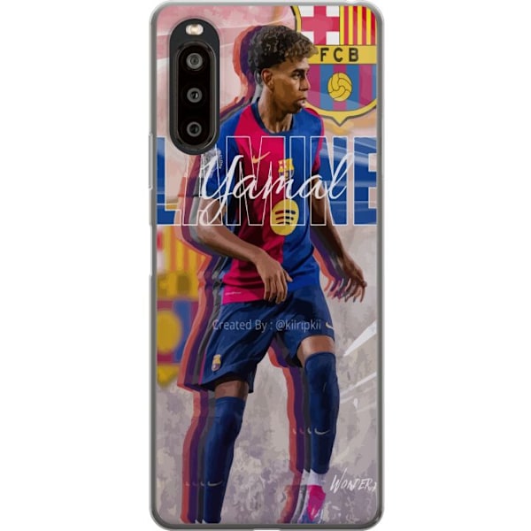 Sony Xperia 10 II Läpinäkyvä kuori Lamine Yamal FCB