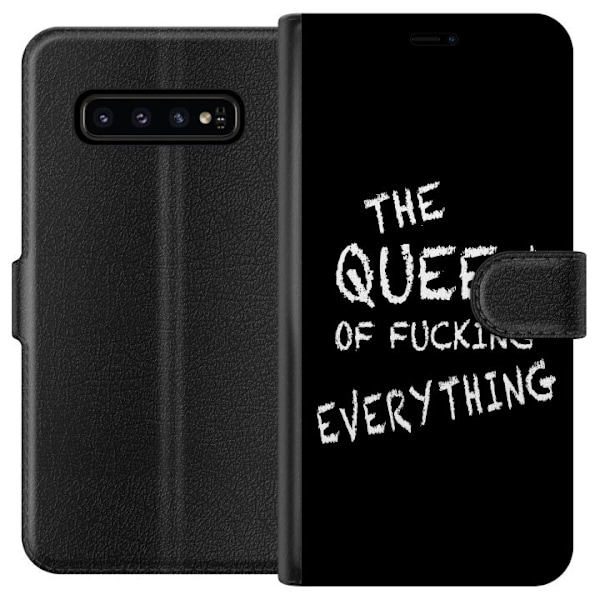 Samsung Galaxy S10 Tegnebogsetui Dronning