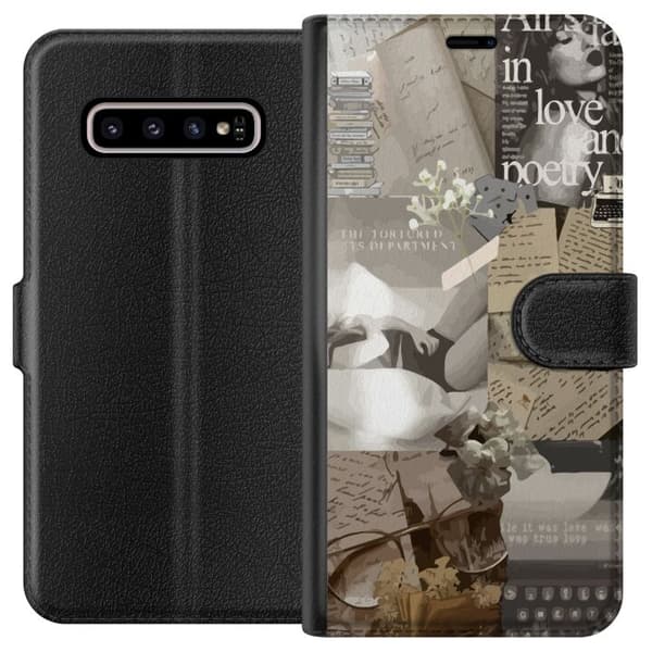 Kompatibelt Lommeboketui til Samsung Galaxy S10+ TTPD