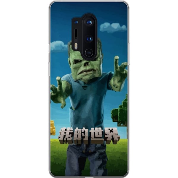 OnePlus 8 Pro Läpinäkyvä kuori A Minecraft Movie