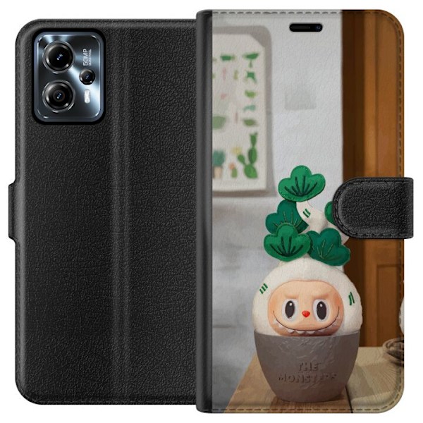 Motorola Moto G13 Tegnebogsetui MONSTRENE Uduelige Planter