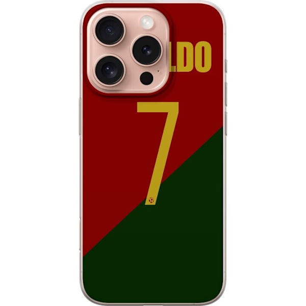 Apple iPhone 16 Pro Gennemsigtig cover Ronaldo