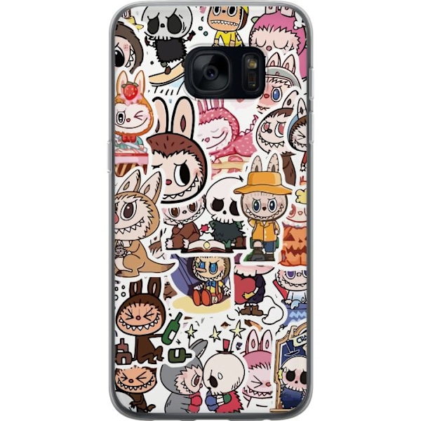 Samsung Galaxy S7 Gennemsigtig cover Labubu All-Stars – POP