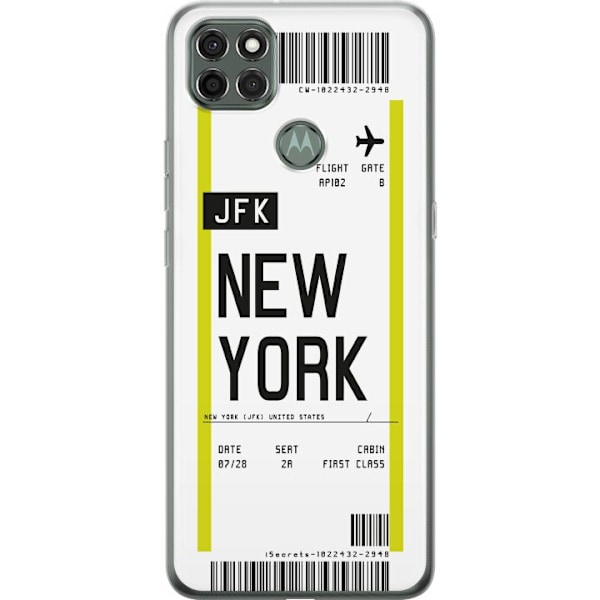 Motorola Moto G9 Power Gennemsigtig cover New York